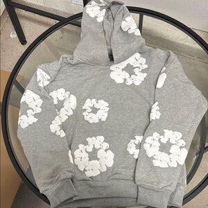 Gray Denim Tears hoodie